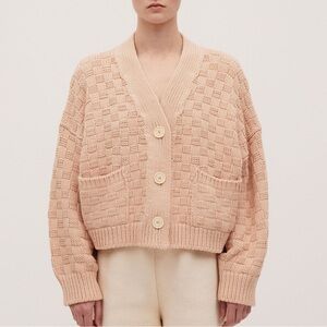 Babaa Cardigan no. 3 strawberry milkshake